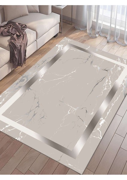 Dijital Baskılı Yıkanabilir Kaymaz Taban Salon ve Oturma Odası Halısı 0899H