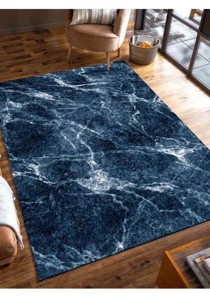 Dijital Baskılı Yıkanabilir Kaymaz Taban Salon ve Oturma Odası Halısı 5085H