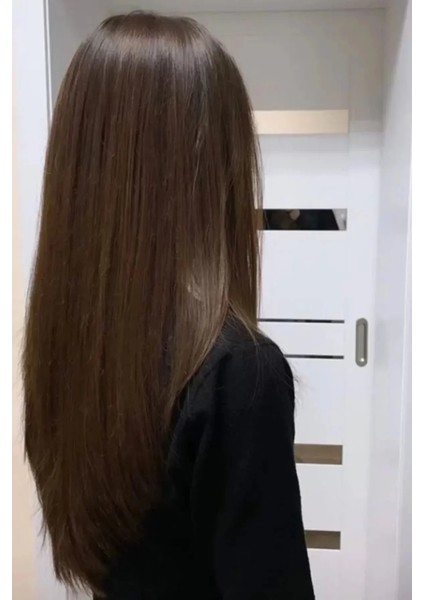Koyu Kahverengi Düz Saç 60 cm 140GR Isıya Dayanıklı Yarımay fırsatları