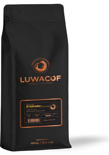 El Salvador Sgh Finca La Joya Yöresel Kahve 1000 gr