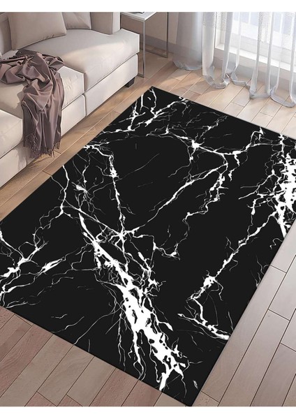 Dijital Baskılı Yıkanabilir Kaymaz Taban Salon ve Oturma Odası Halısı 0030H