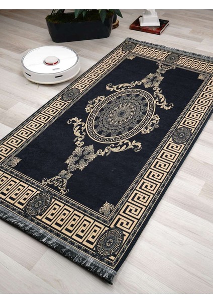 Dijital Baskılı Yıkanabilir Kaymaz Taban Salon ve Oturma Odası Halısı 0028H