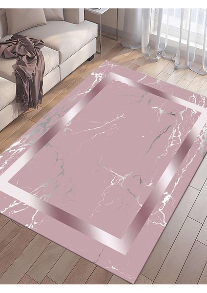 Dijital Baskılı Yıkanabilir Kaymaz Taban Salon ve Oturma Odası Halısı 0899H