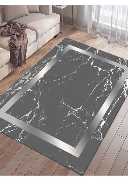 Dijital Baskılı Yıkanabilir Kaymaz Taban Salon ve Oturma Odası Halısı 0899H