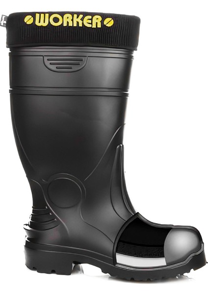 Lemigo Worker Eva Burun Korumalı Siyah Çizme (899) fırsatları