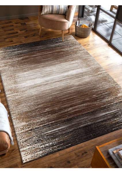 Dijital Baskılı Yıkanabilir Kaymaz Taban Salon ve Oturma Odası Halısı 6095H