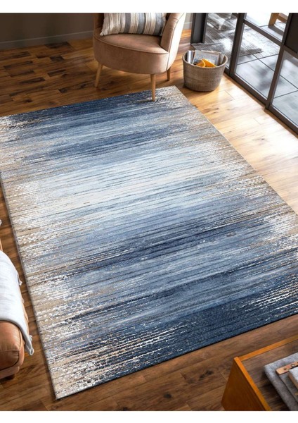 Dijital Baskılı Yıkanabilir Kaymaz Taban Salon ve Oturma Odası Halısı 6095H
