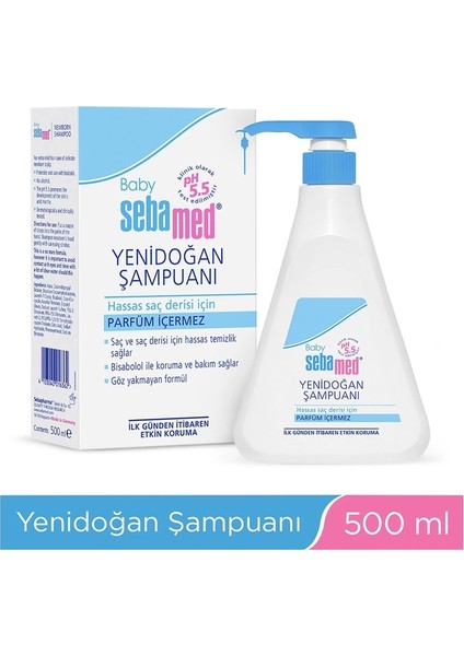 Nessiworld Sebamed Baby Yenidoğan Bebek Şampuanı 500ML