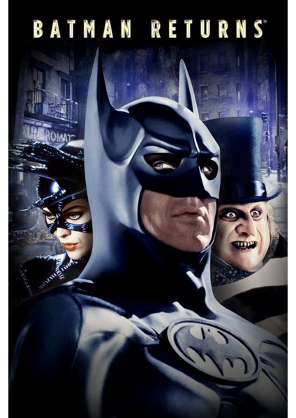 Batman Returns (1992) 3 ( Folyo ) - Afiş - POSTER-1657 ( 35 cm x 50 cm )