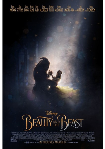 Beauty And The Beast (2017) 0002 ( Folyo ) - Afiş - POSTER-1711 ( 35 cm x 50 cm )