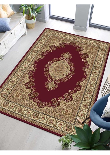 Dijital Baskılı Yıkanabilir Kaymaz Taban Salon ve Oturma Odası Halısı 0385H