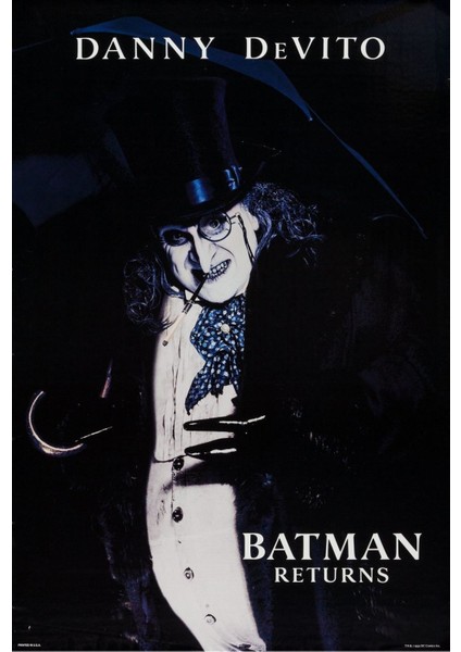 Batman Returns (1992) 7 ( Folyo ) - Afiş - POSTER-1661 ( 35 cm x 50 cm )