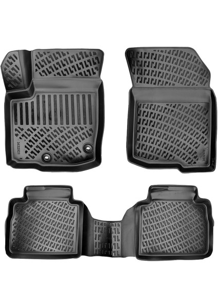 Suzuki S-Cross 3D Paspas - Siyah | 2021 ve Sonrası