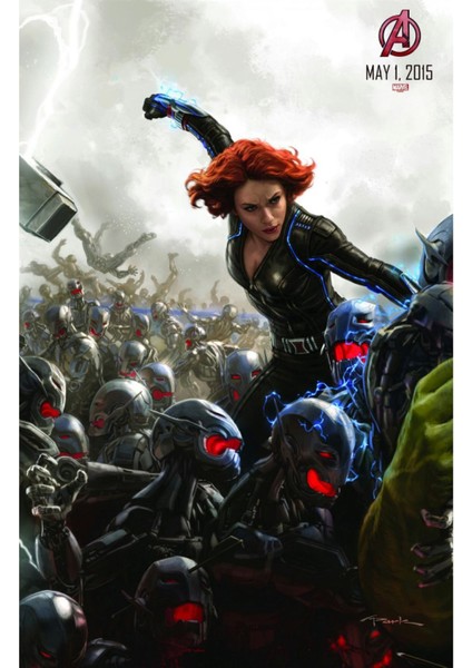 Avengers Age Of Ultron (2015) 0024 ( Folyo ) - Afiş - POSTER-1466 ( 35 cm x 50 cm )