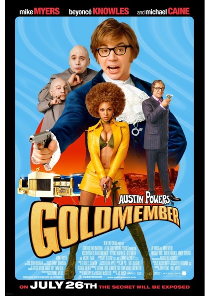 Austin Powers International Man Of Mystery (1997) 1 ( Folyo ) - Afiş - POSTER-1440 ( 35 cm x 50 cm )