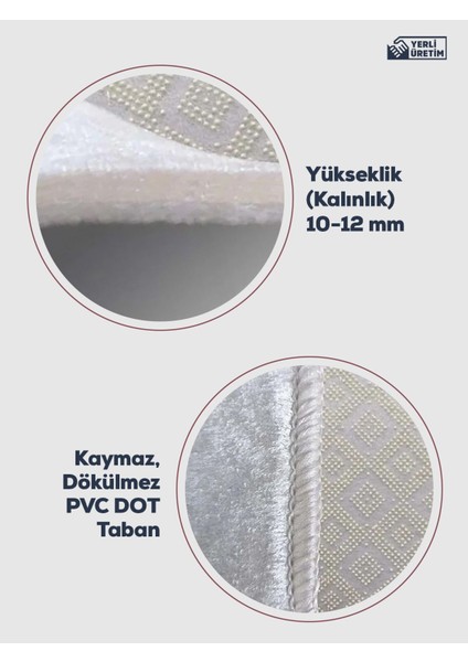 Dijital Baskılı Yıkanabilir Kaymaz Taban Salon ve Oturma Odası Halısı 0897H