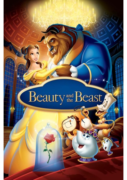 Beauty And The Beast (1991) ( Folyo ) - Afiş - POSTER-1704 ( 35 cm x 50 cm )