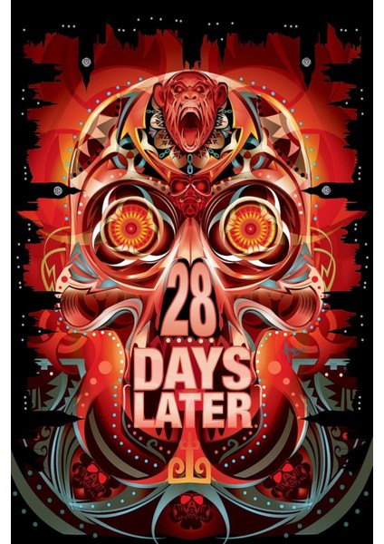 28 Days Later (2003) 0001 ( Folyo ) - Afiş - POSTER-1024 ( 35 cm x 50 cm )