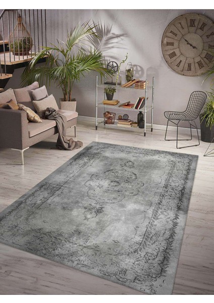Dijital Baskılı Yıkanabilir Kaymaz Taban Salon ve Oturma Odası Halısı 1050H