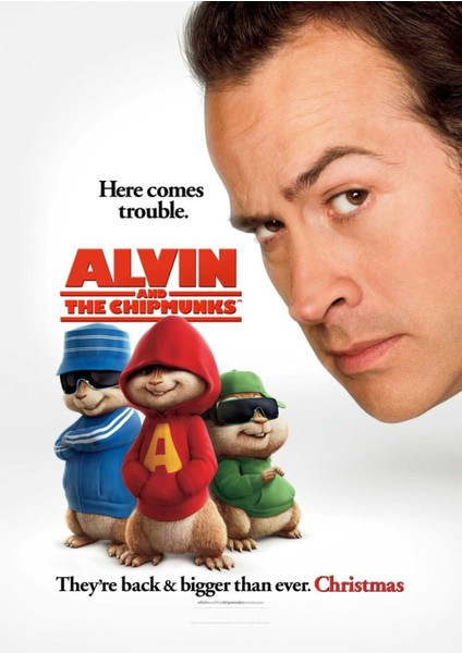 Alvin And The Chipmunks (2007) ( Folyo ) - Afiş - POSTER-1278 ( 35 cm x 50 cm )