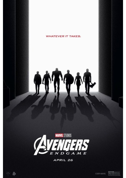 Avengers Endgame (2019) 0008 ( Folyo ) - Afiş - POSTER-1476 ( 35 cm x 50 cm )