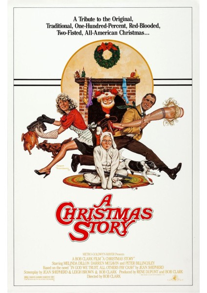 A Christmas Story (1983) ( Folyo ) - Afiş - POSTER-1075 ( 35 cm x 50 cm )