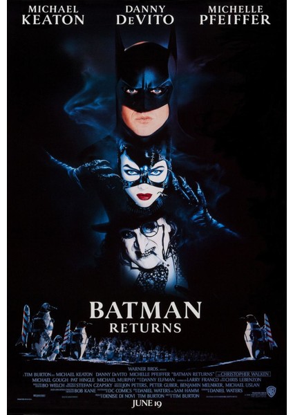 Batman Returns (1992) 1 ( Folyo ) - Afiş - POSTER-1655 ( 35 cm x 50 cm )
