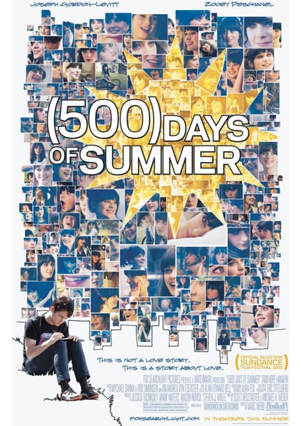 (500) Days Of Summer (2009) ( Folyo ) - Afiş - POSTER-8685 ( 35 cm x 50 cm )