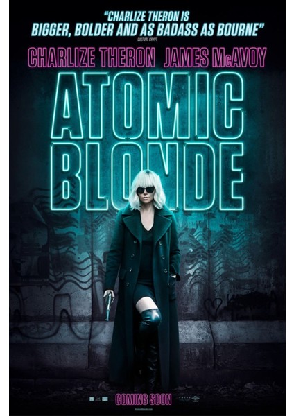Atomic Blonde (2017) 2 ( Folyo ) - Afiş - POSTER-1433 ( 35 cm x 50 cm )