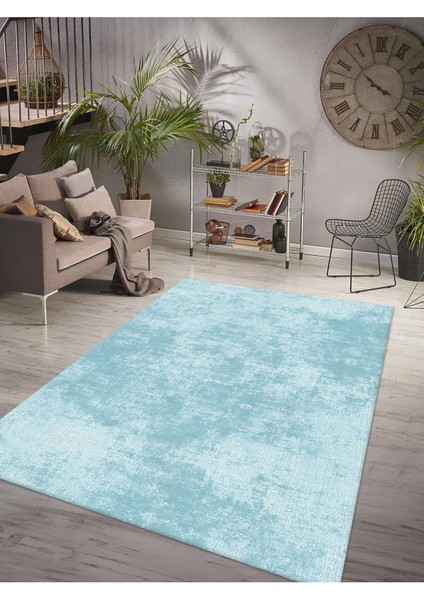 Dijital Baskılı Yıkanabilir Kaymaz Taban Salon ve Oturma Odası Halısı 5090H