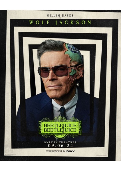 Beetlejuice Beetlejuice (2024) 0003 ( Folyo ) - Afiş - POSTER-1725 ( 35 cm x 50 cm )