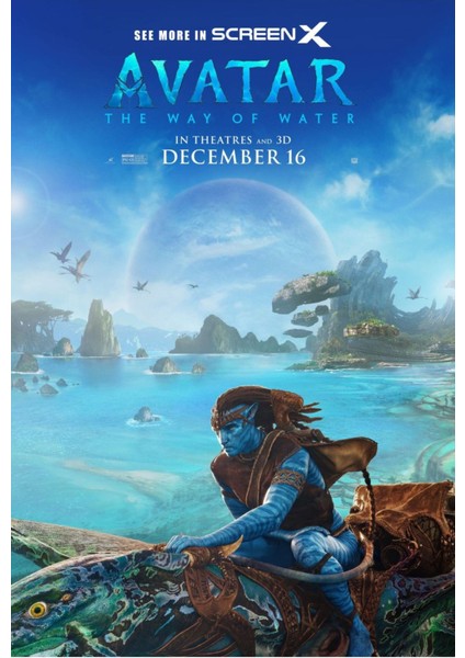 Avatar The Way Of Water (2022) 0009 ( Folyo ) - Afiş - POSTER-1458 ( 35 cm x 50 cm )