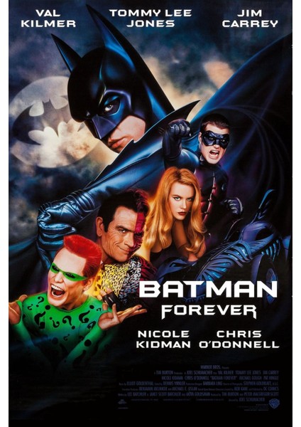Batman Forever (1995) 4 ( Folyo ) - Afiş - POSTER-1646 ( 35 cm x 50 cm )
