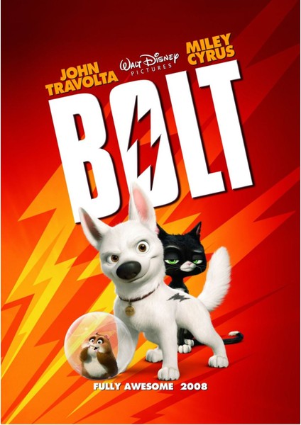 Bolt (2008) 2 ( Folyo ) - Afiş - POSTER-1866 ( 35 cm x 50 cm )
