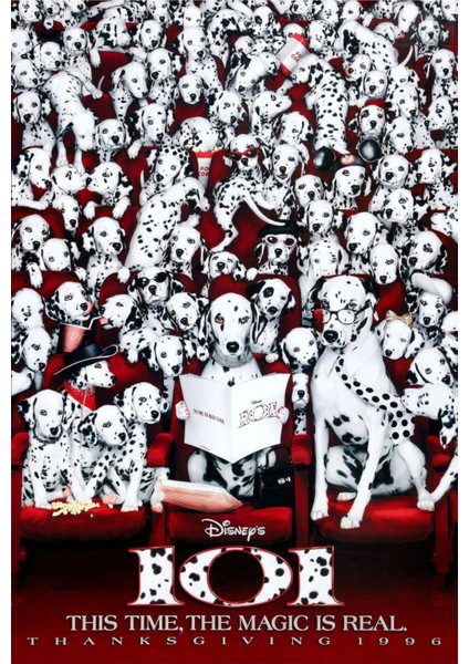 101 Dalmatians (1961) 1 ( Folyo ) - Afiş - POSTER-1034 ( 35 cm x 50 cm )