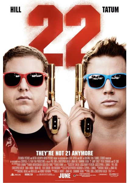 22 Jump Street (2014) ( Folyo ) - Afiş - POSTER-1022 ( 35 cm x 50 cm )