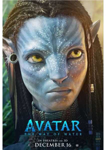 Avatar The Way Of Water (2022) 0008 ( Folyo ) - Afiş - POSTER-1457 ( 35 cm x 50 cm )