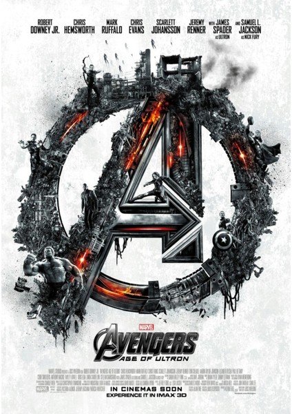 Avengers Age Of Ultron (2015) 0003 ( Folyo ) - Afiş - POSTER-1461 ( 35 cm x 50 cm )