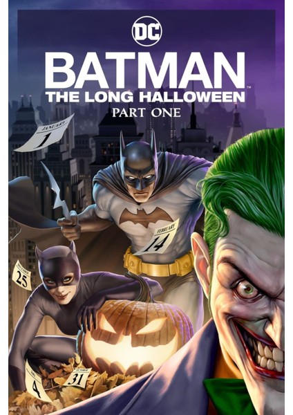 Batman The Long Halloween, Part One (2021) ( Folyo ) - Afiş - POSTER-1668 ( 35 cm x 50 cm )