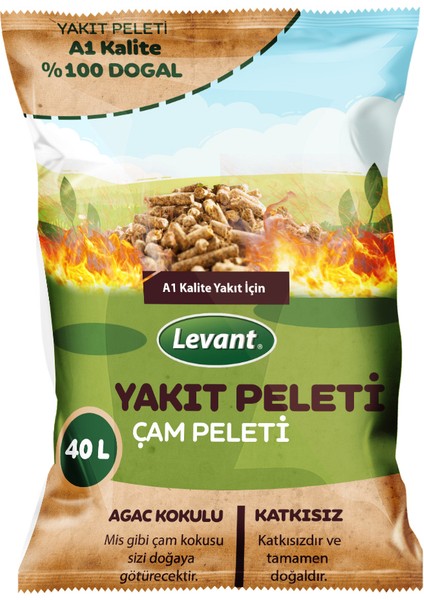 Yakıt Peleti 40 L A1 Kalite
