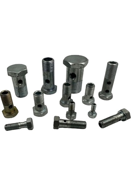 Delikli Mazot Civatası Uzun M6X1