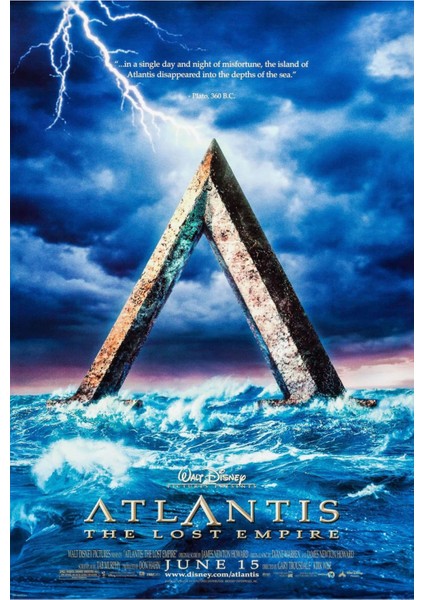 Atlantis The Lost Empire (2001) ( Folyo ) - Afiş - POSTER-1428 ( 35 cm x 50 cm )