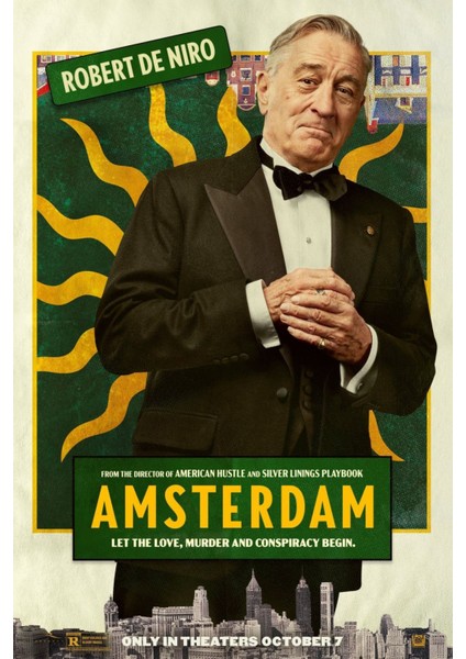 Amsterdam (2022) 2 ( Folyo ) - Afiş - POSTER-1312 ( 35 cm x 50 cm )