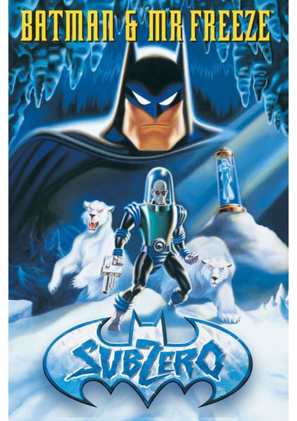 Batman & Mr. Freeze Subzero (1998) ( Folyo ) - Afiş - POSTER-1622 ( 35 cm x 50 cm )