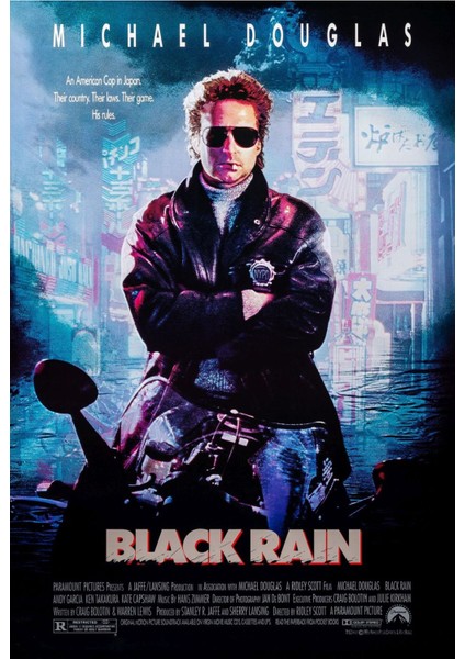 Black Rain (1989) ( Folyo ) - Afiş - POSTER-1804 ( 35 cm x 50 cm )