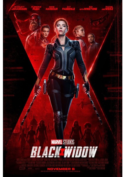 Black Widow (2021) 4 ( Folyo ) - Afiş - POSTER-1813 ( 35 cm x 50 cm )