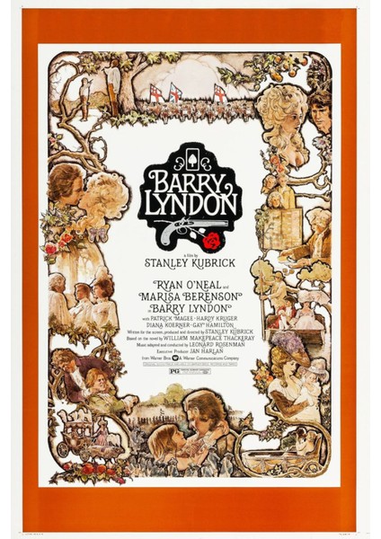 Barry Lyndon (1975) ( Folyo ) - Afiş - POSTER-1616 ( 35 cm x 50 cm )