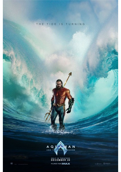 Aquaman And The Lost Kingdom (2023) 0003 ( Folyo ) - Afiş - POSTER-1393 ( 35 cm x 50 cm )