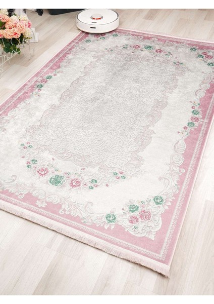 Dijital Baskılı Yıkanabilir Kaymaz Taban Salon ve Oturma Odası Halısı 0039H