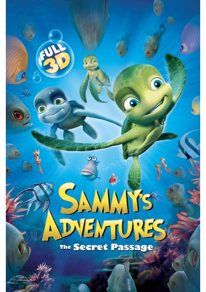 A Turtle's Tale Sammy's Adventures (2010) ( Folyo ) - Afiş - POSTER-1138 ( 35 cm x 50 cm )